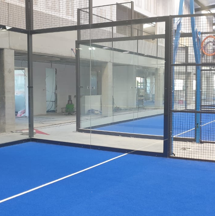 New Design Hot Selling Paddle Tennis Court Outdoor Indoor Panoramic Padel Court