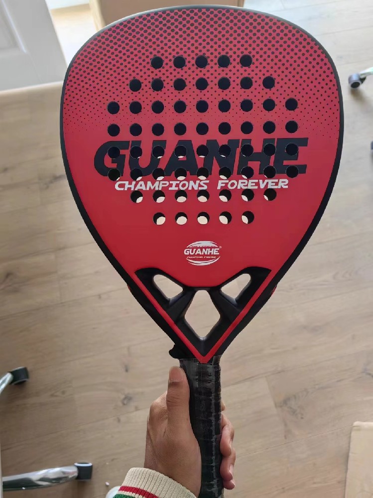 Padel 2023 Factory Customized Design Your Own Tennis Racket Paddle Hot Sale 18K Carbon Fibre Padel Rackets With Soft EVA