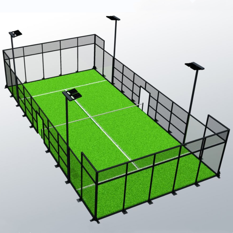 China padel court glass specifications