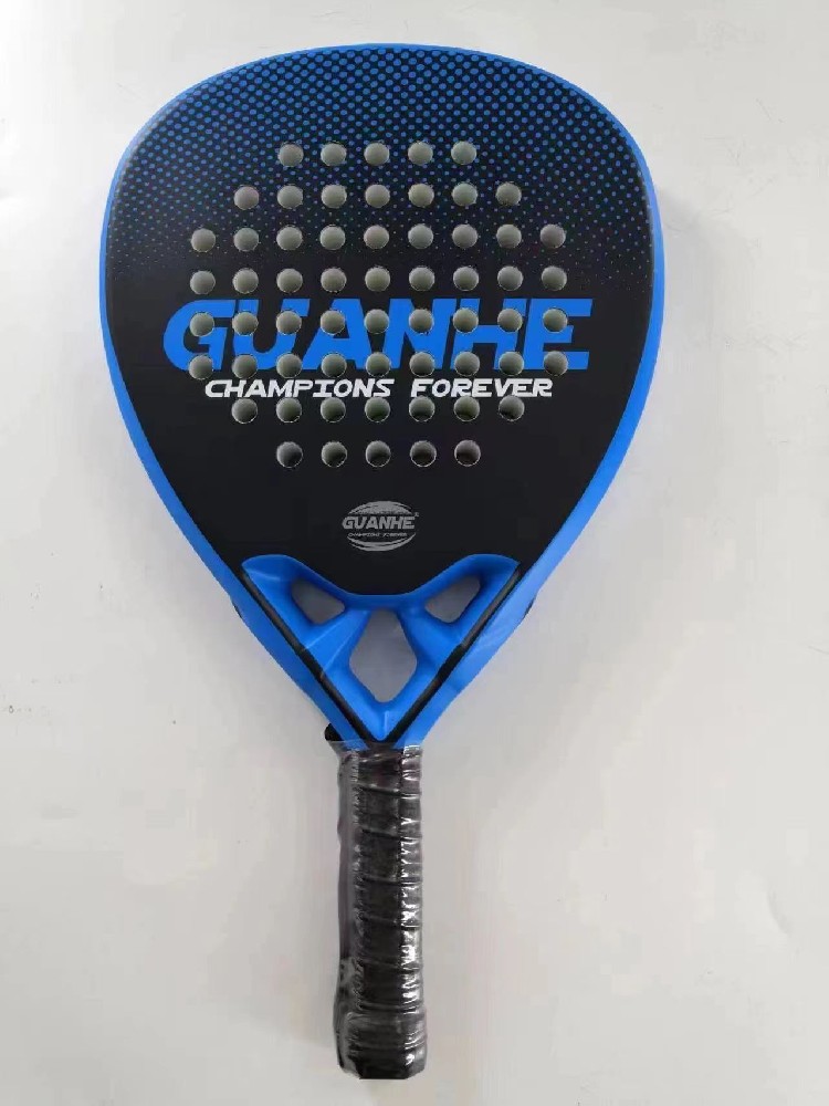 wholesale fiberglass sandy effect soft eva customized free design padel racket for beginners