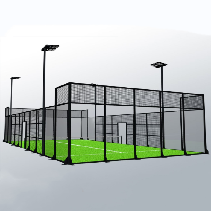 2023 New Design Factory New arrival Tennis court for Padel outdoor Panoramic Paddle Tennis platform Court hot sale